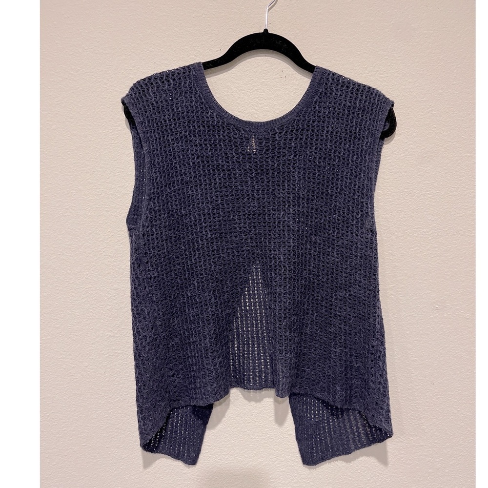 Eileen Fisher| Organic Linen Ric Rac Pullover| Size M